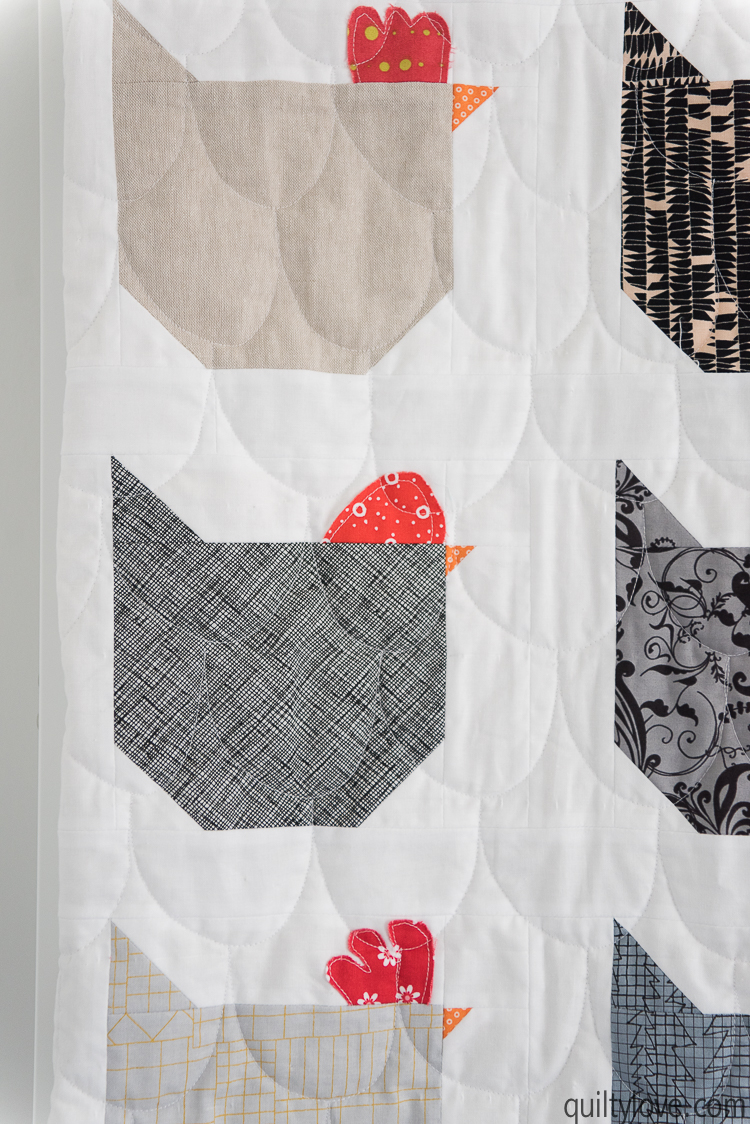 The Chicken Quilt Link To Free Tutorial Quilty Love