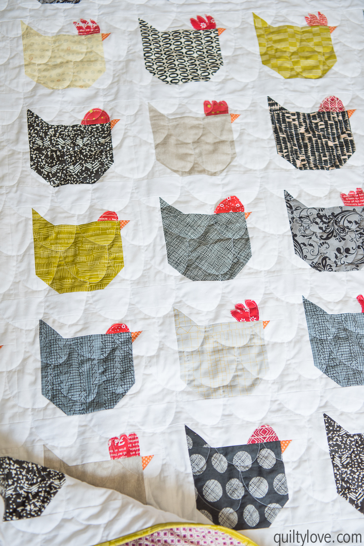 The Chicken Quilt Link To Free Tutorial Quilty Love