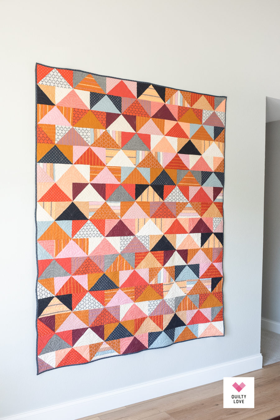 Warp And Weft Honey Lucky Log Cabins Quilt Quilty Love