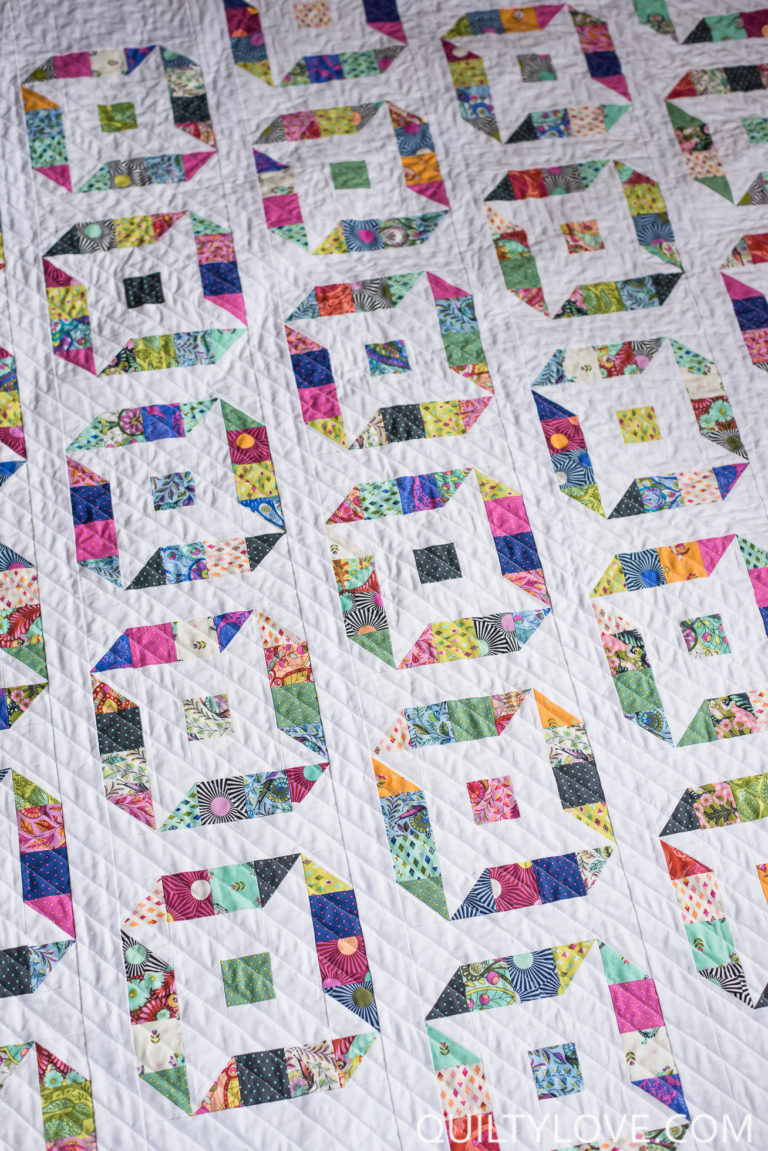 Friendly Stars Quilt Pattern - Quilty Love