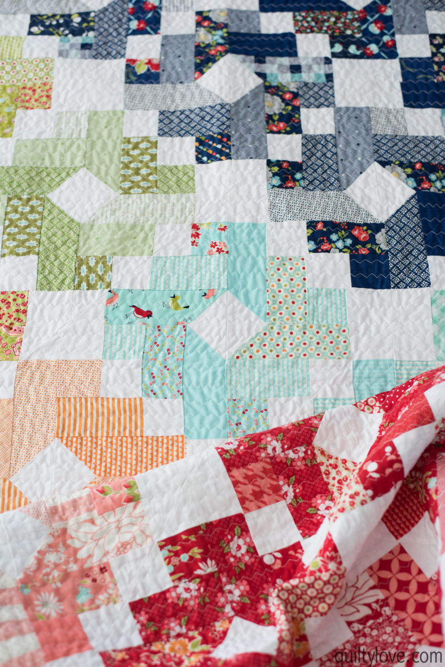 Ombre Gems Quilt _ The bonnie and camille one - Quilty Love