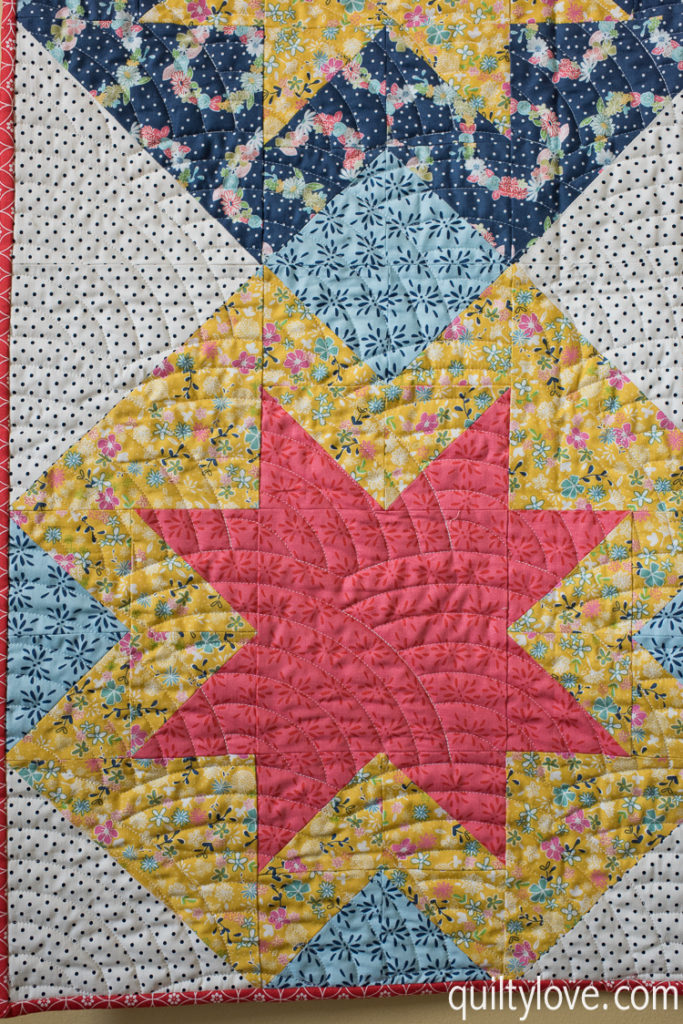 North Star Quilt - Daisy Days Blog Tour - Quilty Love