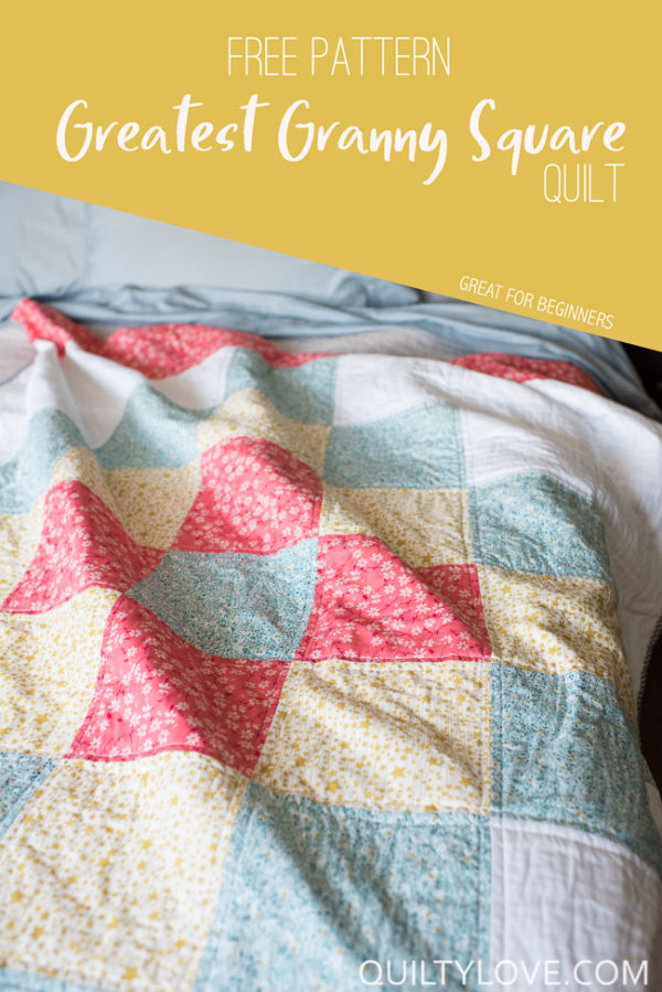 Free Pattern - The Greatest Granny Square Quilt - Quilty Love
