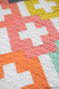 plus and minus quilt pattern by Emily of Quiltylove.com