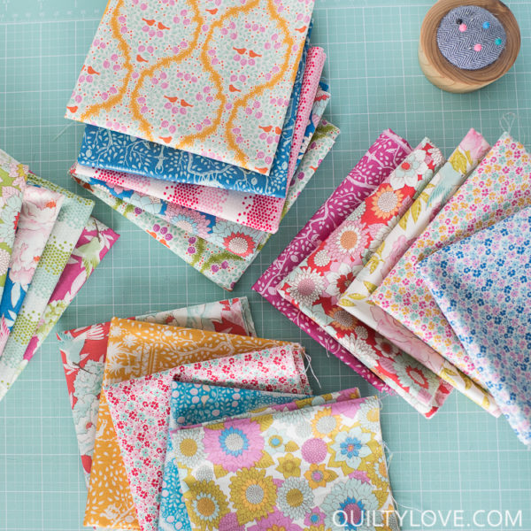 Diamond Lanterns Quilt Pattern - The Tilda fabrics one - Quilty Love