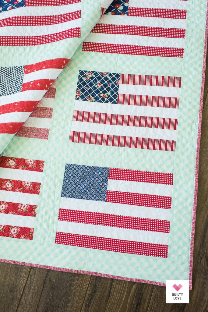 Stars and Stripes Quilt - Quilty Love