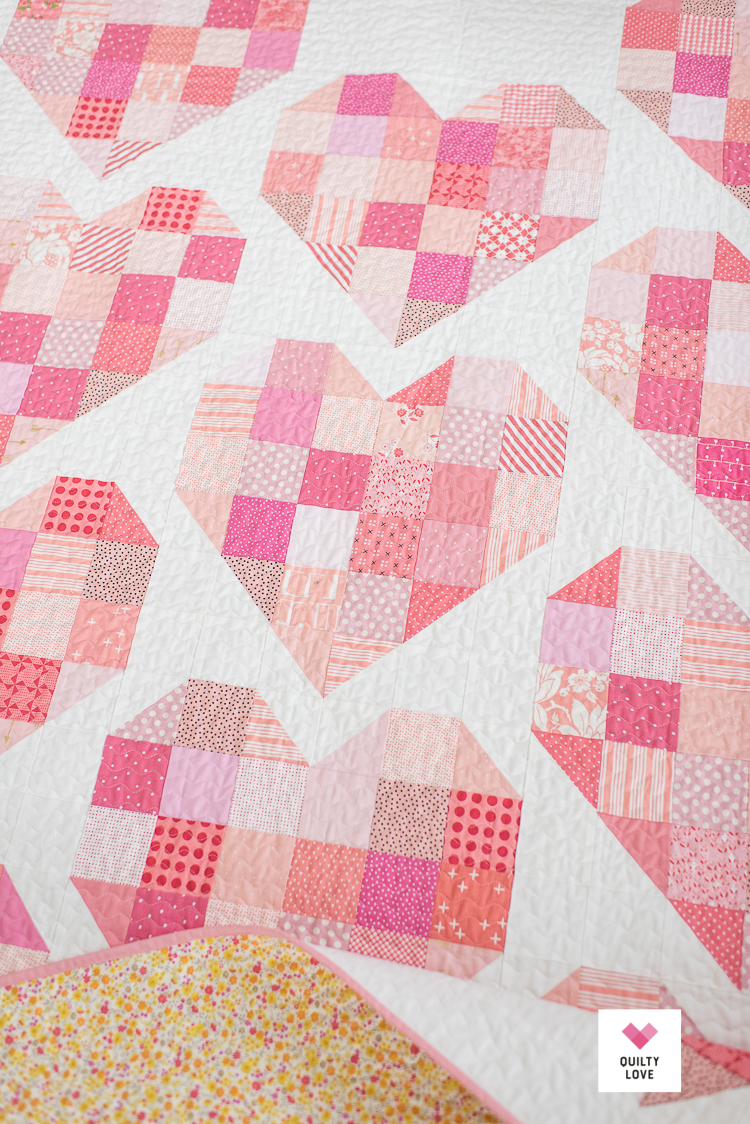 Scrappy Hearts Quilt - Quilty Love