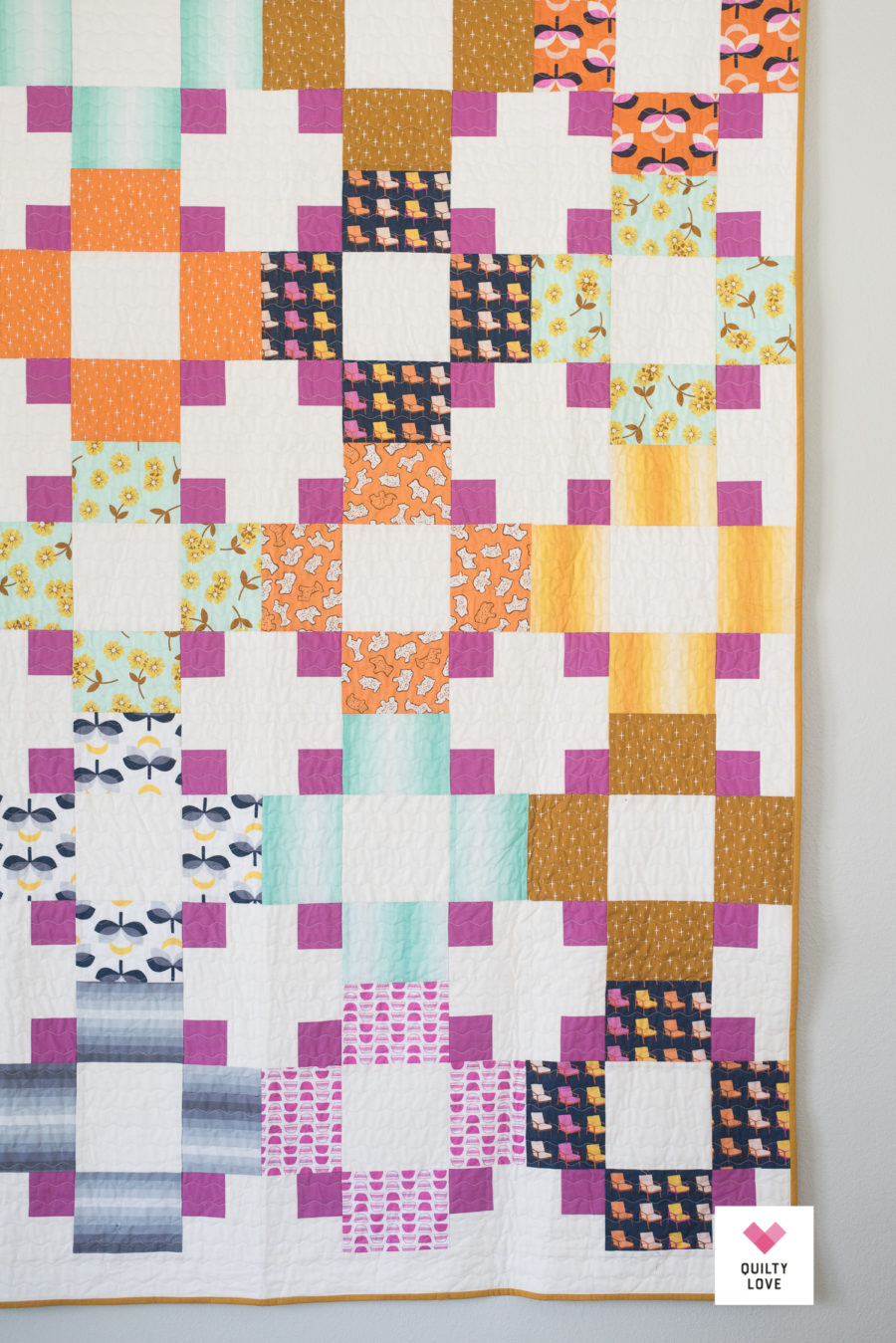 Hopscotch II - Figo Butterscotch one - Quilty Love