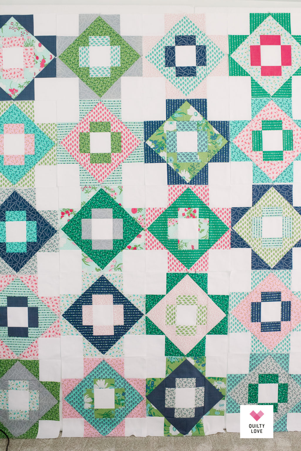 Meadowland quilt - The VandCo Color Me Happy one - Quilty Love