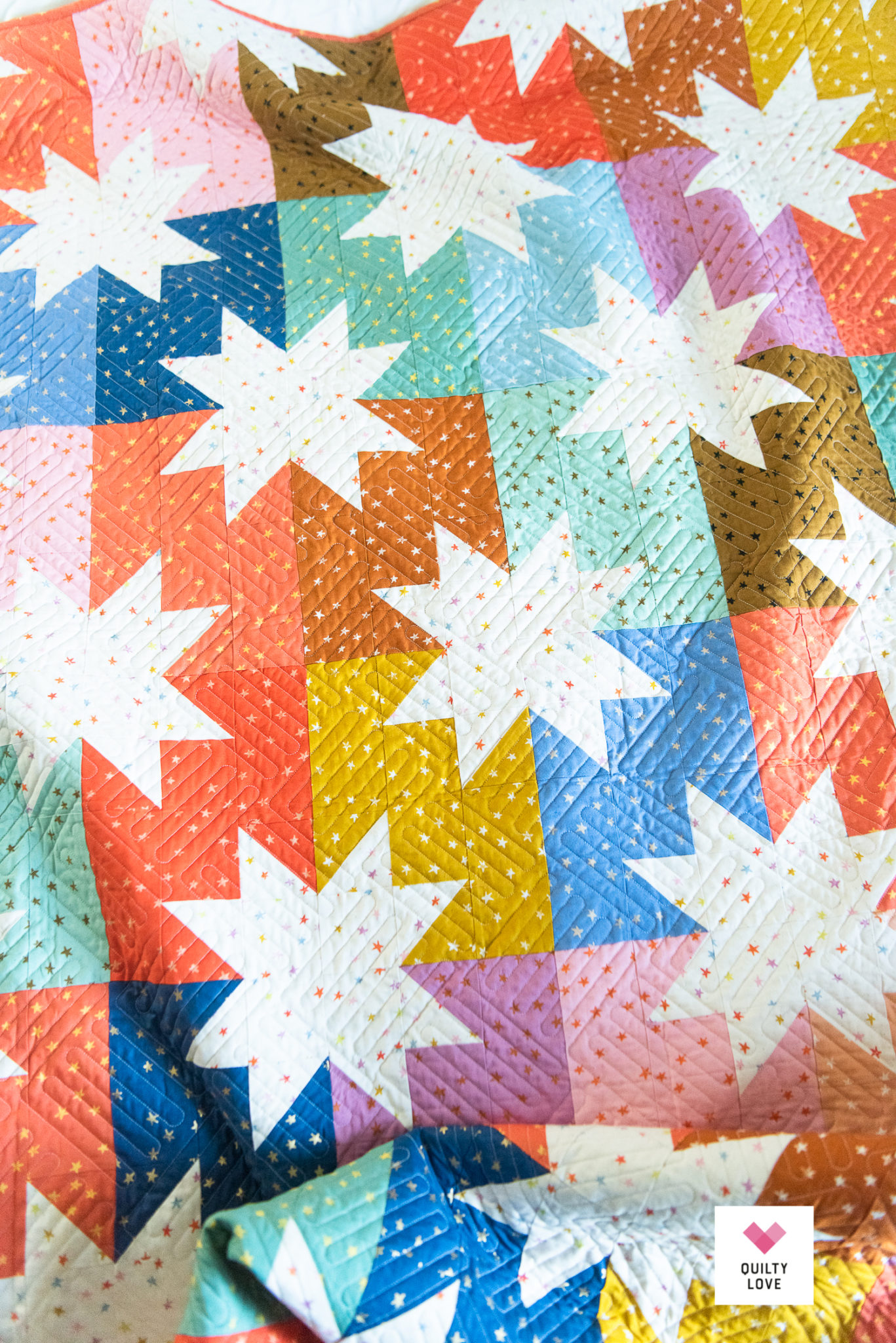 Ruby Star Society Starry Star Pop Quilt Quilty Love