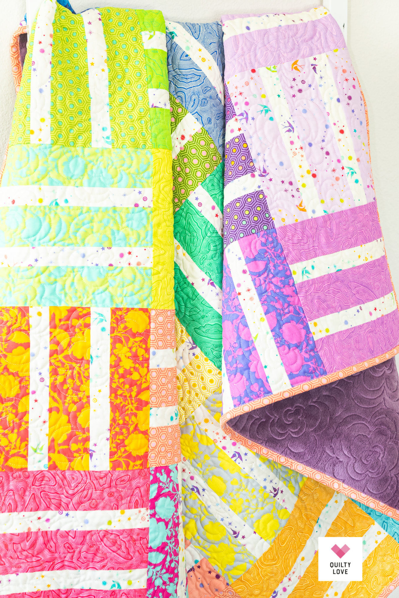 Cake Dash Quilt Pattern A layer cake quilt pattern Quilty Love