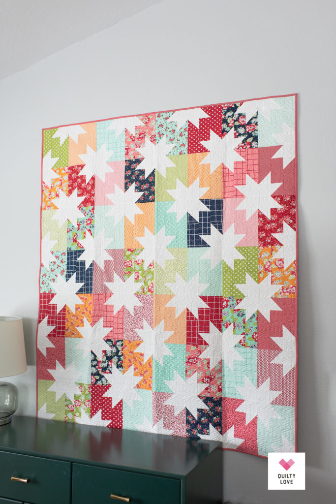 One Fine Day - Star Pop quilt - Quilty Love