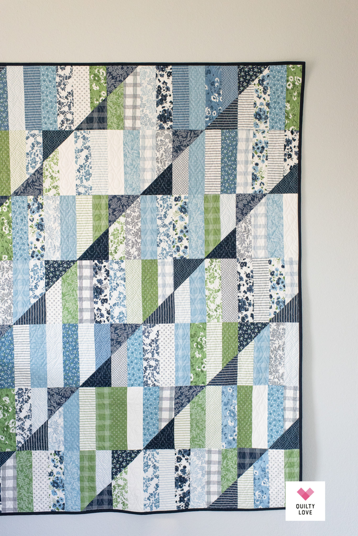 Nantucket Summer Happy Stripes Quilt Quilty Love