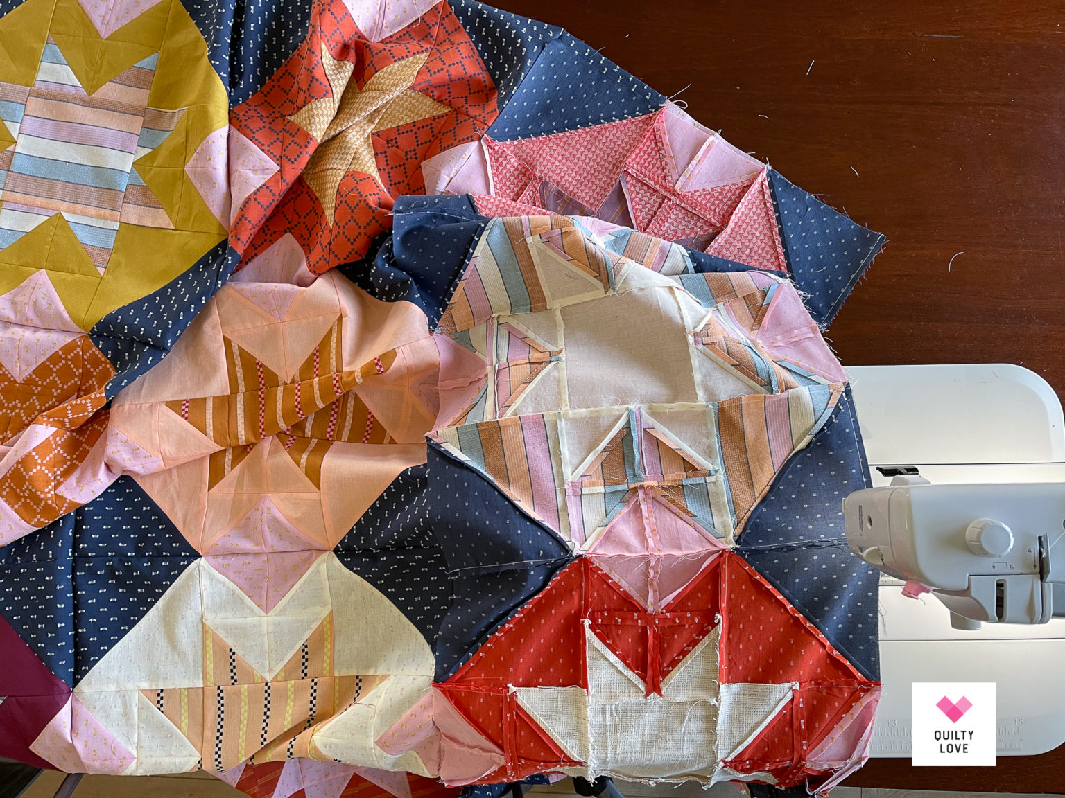 Warp And Weft Quilt Pattern