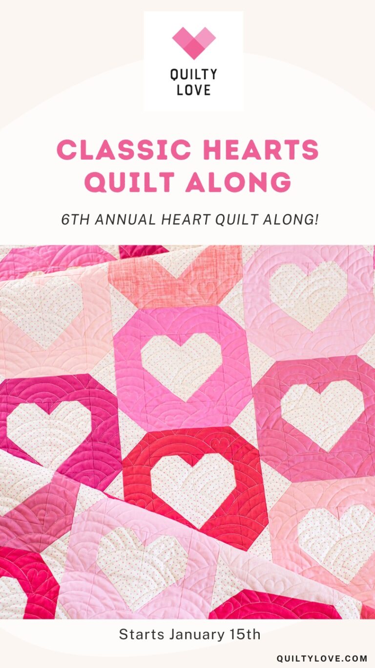 Free Motion Quilting Clamshells tutorial - Quilty Love